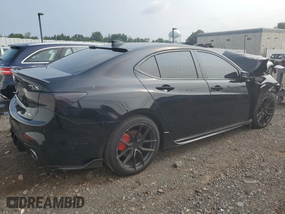 2018 Acura TLX w/A-SPEC Pkg with VIN 19UUB3F69JA005672, listed as a Copart auction lot 60064043 with 0 mi miles. Bid and sale history available at carsss.com. Image 3.