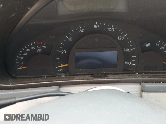 2004 Mercedes-Benz C 230 Kompressor with VIN WDBRF40J14A548030, listed as a Copart auction lot 80555724 with Not Provided miles and Salvage Title. Bid and sale history available at DreamBid. Image 9.