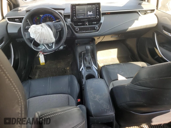2019 Toyota Corolla Hatchback SE with VIN JTNK4RBE8K3049471, listed as a Copart auction lot 71502434 with 9,591 mi miles and Salvage Title. Bid and sale history available at carsss.com. Image 8.