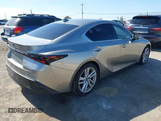 2021 Lexus IS 300 with VIN JTHCA1D24M5115848, listed as a IAAI auction lot 42179771 with 47,670 mi miles and . Bid and sale history available at DreamBid. Image 4.