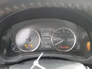 2017 Lexus IS with VIN JTHCM1D24H5022471, listed as a Copart auction lot 52207865 with 76,648 mi miles and Salvage Title. Bid and sale history available at carsss.com. Image 9.