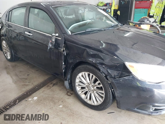 2012 Chrysler 200 Limited with VIN 1C3CCBCG8CN302849, listed as a IAAI auction lot 41286739 with 109,737 mi miles and . Bid and sale history available at DreamBid. Image 6.