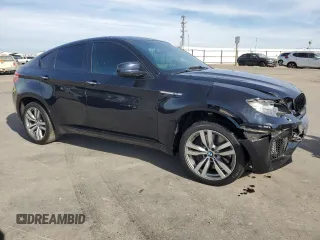 2010 BMW X6 M with VIN 5YMGZ0C50ALK13565, listed as a Copart auction lot 81646874 with 125,113 mi miles and Salvage Title. Bid and sale history available at carsss.com. Image 4.