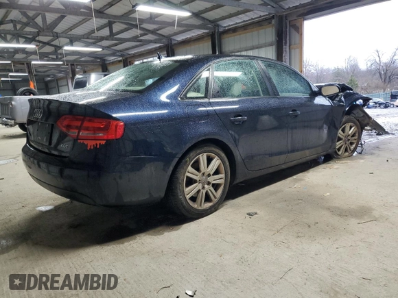2010 Audi A4 2.0T Premium with VIN WAUAFAFL7AN049403, listed as a Copart auction lot 44896155 with 105,010 mi miles and Salvage Title. Bid and sale history available at carsss.com. Image 3.
