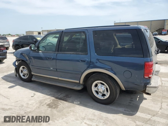 2002 Ford Expedition Eddie Bauer z VIN 1FMRU17L12LA63588, wystawiony jako Copart lot #52289415 z przebiegiem 305 113 mil mil oraz Szkoda całkowita • Salvage title. Historia ofert i sprzedaży dostępna na DreamBid. Obrazek 2.