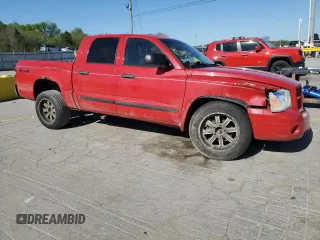 2006 Dodge Dakota SLT with VIN 1D7HW48N46S627103, listed as a Copart auction lot 52514075 with 175,581 mi miles and Clean title. Bid and sale history available at DreamBid. Image 4.