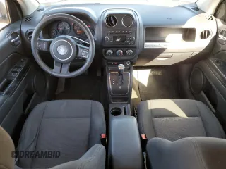 2014 Jeep Compass Sport with VIN 1C4NJDBB4ED566543, listed as a Copart auction lot 47140445 with 144,170 mi miles and Salvage Title. Bid and sale history available at carsss.com. Image 8.