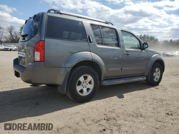 2005 Nissan Pathfinder SE with VIN 5N1AR18U15C774198, listed as a Copart auction lot 50757285 with 162,017 mi miles and Clean Title. Bid and sale history available at carsss.com. Image 3.