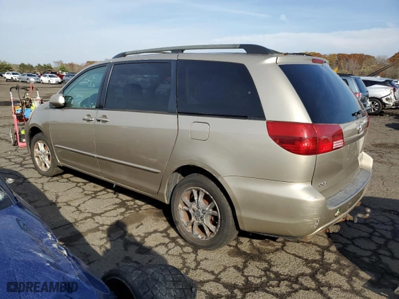2005 Toyota Sienna XLE with VIN 5TDBA22C75S044669, listed as a Copart auction lot 51217335 with 176,241 mi miles and Non Repairable. Bid and sale history available at carsss.com. Image 2.