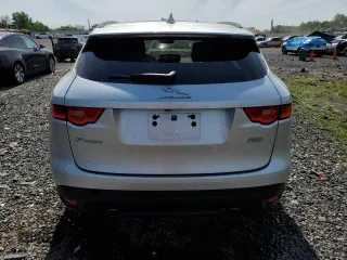 2019 Jaguar F-Pace 25t Premium with VIN SADCJ2FX5KA355404, listed as a Copart auction lot 55657935 with 56,832 mi miles and Salvage title. Bid and sale history available at DreamBid. Image 6.