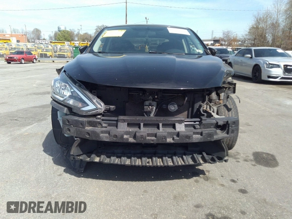 2017 Nissan Sentra SV with VIN 3N1AB7APXHY376910, listed as a IAAI auction lot 41892380 with 120,277 mi miles. Bid and sale history available at carsss.com. Image 6.