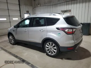 2017 Ford Escape Titanium with VIN 1FMCU9JD9HUC58945, listed as a Copart auction lot 52341485 with 31,074 mi miles and Salvage Title. Bid and sale history available at carsss.com. Image 2.