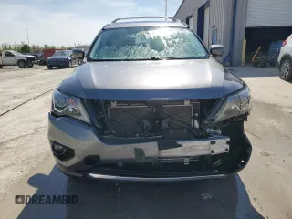2017 Nissan Pathfinder S with VIN 5N1DR2MN9HC912477, listed as a Copart auction lot 53715565 with 90,690 mi miles and Salvage title. Bid and sale history available at DreamBid. Image 5.