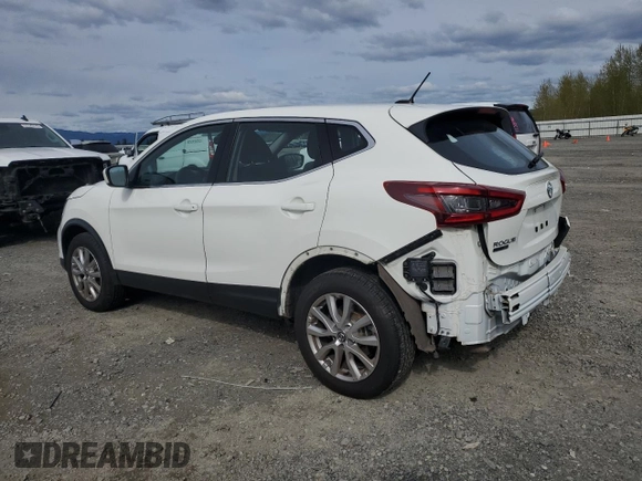 2021 Nissan Rogue S with VIN JN1BJ1AW9MW438584, listed as a Copart auction lot 52704625 with 59,338 mi miles and Salvage title. Bid and sale history available at DreamBid. Image 2.