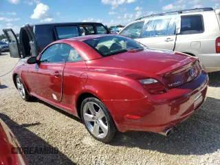 2007 Lexus SC 430 with VIN JTHFN45Y079010971, listed as a Copart auction lot 73927854 with 86,436 mi miles and Non Repairable. Bid and sale history available at DreamBid. Image 2.