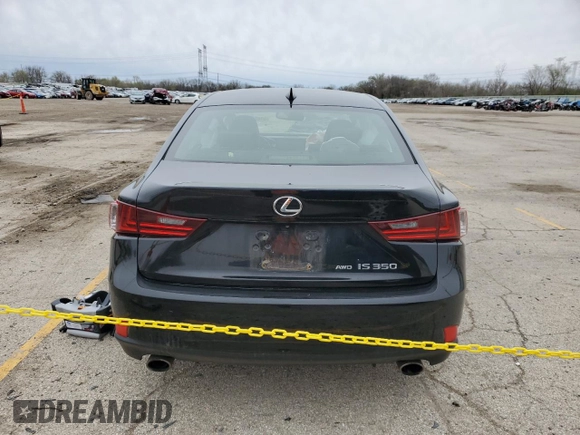 2014 Lexus IS 350 with VIN JTHCE1D20E5005398, listed as a Copart auction lot 51851335 with 111,810 mi miles and Salvage title. Bid and sale history available at DreamBid. Image 6.