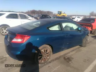 2013 Honda Civic Cpe EX with VIN 2HGFG3B89DH530951, listed as a IAAI auction lot 37728515 with 130,000 mi miles. Bid and sale history available at carsss.com. Image 4.