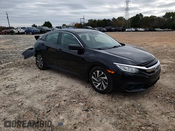 2016 Honda Civic Sedan EX with VIN 2HGFC2F8XGH509062, listed as a Copart auction lot 78390574 with 153,205 mi miles and Salvage Title. Bid and sale history available at carsss.com. Image 11.