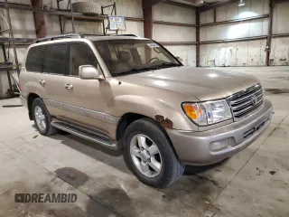 2003 Toyota Land Cruiser with VIN JTEHT05J132041320, listed as a Copart auction lot 44438895 with 256,815 mi miles and Clean Title. Bid and sale history available at carsss.com. Image 4.
