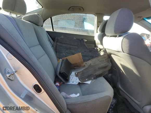 2010 Honda Civic Sdn LX with VIN 2HGFA1F57AH319863, listed as a Copart auction lot 46501615 with 0 mi miles and Salvage Title. Bid and sale history available at carsss.com. Image 10.