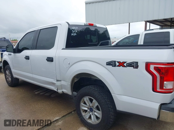 2017 Ford F-150 XL with VIN 1FTEW1EFXHKD12771, listed as a IAAI auction lot 42468240 with 106,212 mi miles and . Bid and sale history available at DreamBid. Image 13.