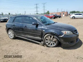 2007 Mazda 3 Mazdaspeed3 Sport with VIN JM1BK34LX71728213, listed as a Copart auction lot 59365595 with 137,170 mi miles and Salvage title. Bid and sale history available at DreamBid. Image 4.