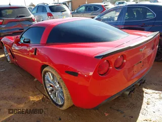 2008 Chevrolet Corvette with VIN 1G1YY26W885124642, listed as a IAAI auction lot 41585244 with 108,502 mi miles. Bid and sale history available at carsss.com. Image 3.
