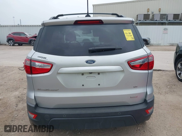 2018 Ford EcoSport SE with VIN MAJ3P1TE1JC183355, listed as a IAAI auction lot 41806498 with 112,558 mi miles. Bid and sale history available at carsss.com. Image 16.