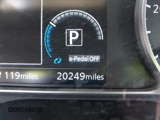 2021 Nissan LEAF SV with VIN 1N4AZ1CV0MC556505, listed as a IAAI auction lot 42438895 with 20,249 mi miles and . Bid and sale history available at DreamBid. Image 15.