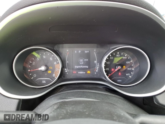 2020 Jeep Compass Sport с VIN 3C4NJDAB9LT137584, выставлен на аукционе Copart как лот 56947965 с пробегом 44 984 миль миль и Списание • Salvage title. История ставок и продаж доступна на DreamBid. Изображение 9.