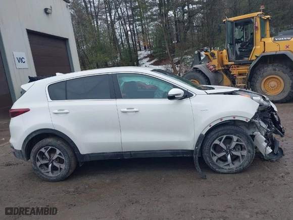 2020 Kia Sportage LX with VIN KNDPMCAC5L7822950, listed as a IAAI auction lot 41737722 with 78,859 mi miles. Bid and sale history available at carsss.com. Image 13.