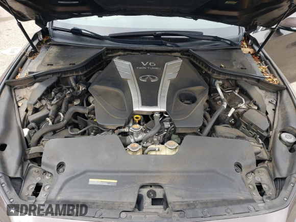 2017 Infiniti Q50 Sport with VIN JN1EV7AP9HM743324, listed as a Copart auction lot 59636665 with 67,908 mi miles and Salvage title. Bid and sale history available at DreamBid. Image 11.