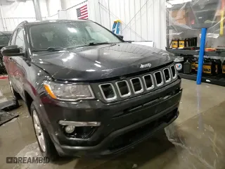 2018 Jeep Compass Latitude with VIN 3C4NJDBB1JT348905, listed as a Copart auction lot 45594895 with 128,525 mi miles and Clean Title. Bid and sale history available at carsss.com. Image 14.