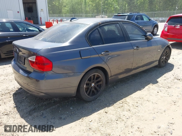 2006 BMW 3 Series 325i with VIN WBAVB13536KX64545, listed as a IAAI auction lot 42047829 with 235,146 mi miles and . Bid and sale history available at carsss.com. Image 4.