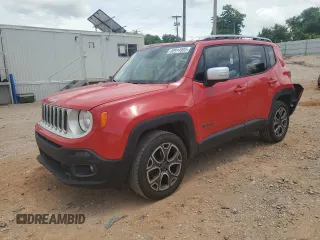 2016 Jeep Renegade Limited z VIN ZACCJBDTXGPD96940, wystawiony jako Copart lot #60914905 z przebiegiem 174 484 mil mil oraz Szkoda całkowita • Salvage title. Historia ofert i sprzedaży dostępna na DreamBid. Obrazek 1.