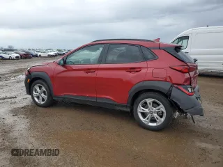 2023 Hyundai Kona SEL с VIN KM8K3CAB2PU063097, выставлен на аукционе Copart как лот 54108895 с пробегом 23 016 миль миль и Списание • Salvage title. История ставок и продаж доступна на DreamBid. Изображение 2.