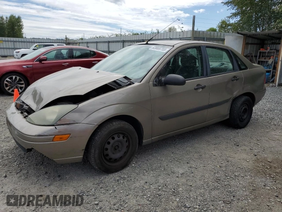 2004 Ford Focus LX with VIN 1FAFP33P24W148563, listed as a Copart auction lot 63869755 with 142,243 mi miles and Salvage title. Bid and sale history available at DreamBid. Image 1.