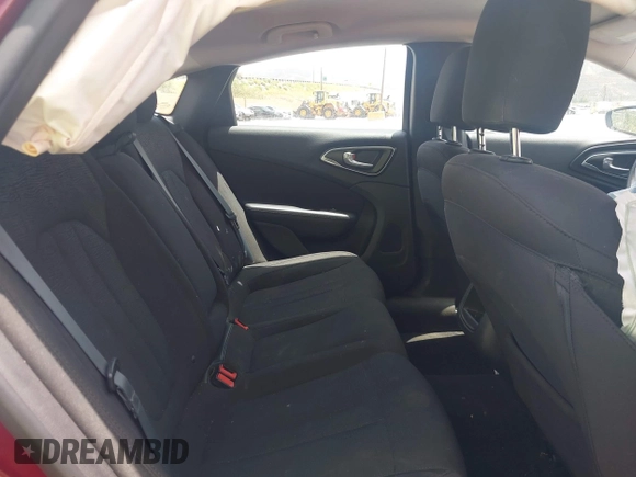 2015 Chrysler 200 Limited with VIN 1C3CCCAB8FN705635, listed as a IAAI auction lot 42361122 with 75,621 mi miles and . Bid and sale history available at DreamBid. Image 8.