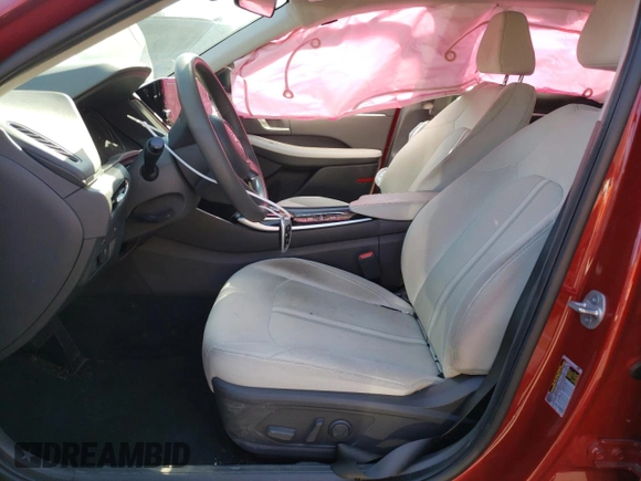 2023 Hyundai Sonata SEL with VIN KMHL64JA8PA285170, listed as a Copart auction lot 48791475 with 17,028 mi miles and Salvage Title. Bid and sale history available at DreamBid. Image 7.