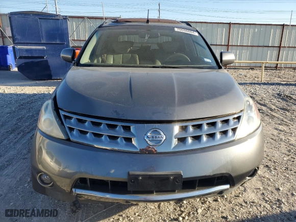 2007 Nissan Murano SL with VIN JN8AZ08T87W501237, listed as a Copart auction lot 70698864 with 119,865 mi miles and Salvage Title. Bid and sale history available at carsss.com. Image 5.