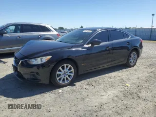 2015 Mazda 6 i Sport with VIN JM1GJ1U51F1190692, listed as a Copart auction lot 50344255 with 122,463 mi miles and Salvage Title. Bid and sale history available at DreamBid. Image 1.