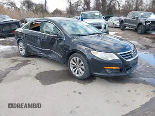 2009 Volkswagen CC Sport with VIN WVWML73C19E536057, listed as a IAAI auction lot 41307175 with 139,545 mi miles and . Bid and sale history available at DreamBid. Image 1.