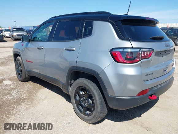 2023 Jeep Compass Trailhawk with VIN 3C4NJDDN2PT567047, listed as a IAAI auction lot 42376543 with 41,924 mi miles and . Bid and sale history available at DreamBid. Image 3.