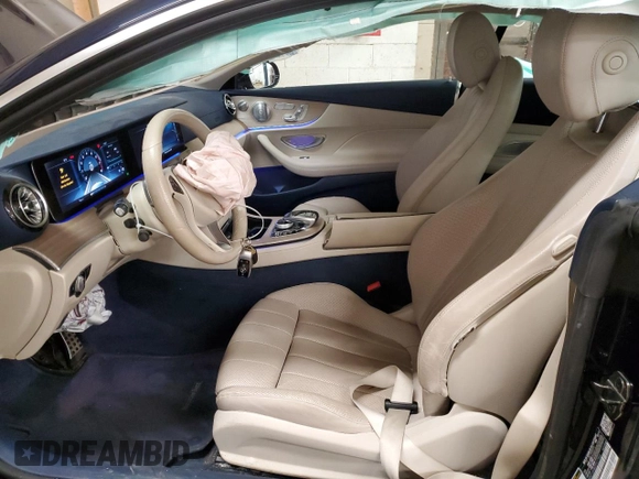 2018 Mercedes-Benz E-Class E 400 with VIN WDD1J6GB2JF017964, listed as a Copart auction lot 84549444 with 5,078 mi miles and Salvage Title. Bid and sale history available at carsss.com. Image 7.