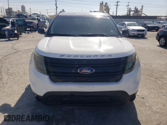2015 Ford Utility Police Interceptor with VIN 1FM5K8AR7FGB75496, listed as a Copart auction lot 45770905 with 59,846 mi miles and Clean Title. Bid and sale history available at carsss.com. Image 5.