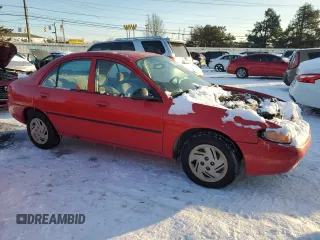 1998 Ford Escort LX with VIN 1FAFP10P2WW303270, listed as a Copart auction lot 87588365 with 142,743 mi miles and Salvage Title. Bid and sale history available at carsss.com. Image 4.