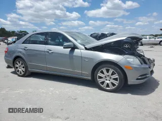 2012 Mercedes-Benz E 350 Luxury with VIN WDDHF8JB5CA604521, listed as a Copart auction lot 58157185 with 143,329 mi miles and Clean title. Bid and sale history available at DreamBid. Image 4.