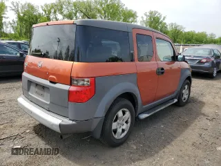 2004 Honda Element EX with VIN 5J6YH185X4L000314, listed as a Copart auction lot 56693495 with Not provided miles and Salvage title. Bid and sale history available at DreamBid. Image 3.