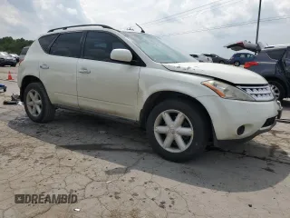 2007 Nissan Murano SL with VIN JN8AZ08W97W629528, listed as a Copart auction lot 59721065 with 256,660 mi miles and Salvage title. Bid and sale history available at DreamBid. Image 4.
