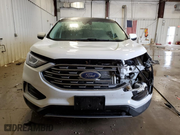 2019 Ford Edge SEL with VIN 2FMPK4J98KBB28920, listed as a Copart auction lot 56984775 with 108,426 mi miles and Salvage title. Bid and sale history available at DreamBid. Image 5.